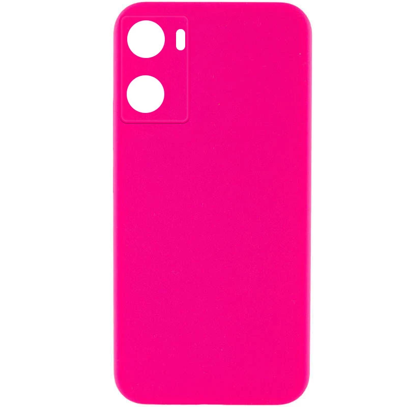 

Чохол Silicone Case Lakshmi Premium з закритою камерою на Oppo A57s (Рожевий / Barbie pink)