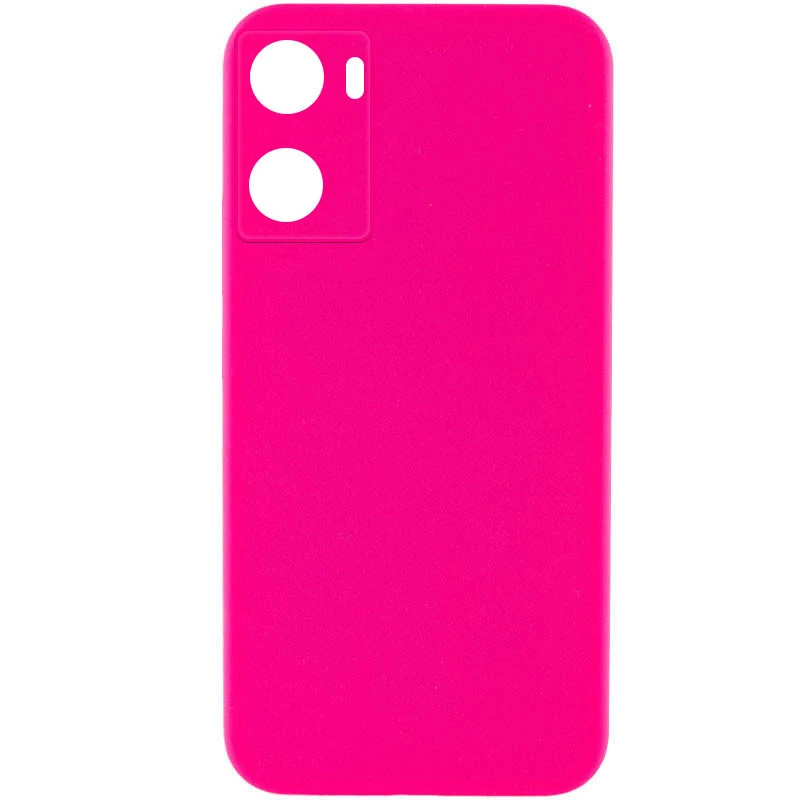 Чохол Silicone Case Lakshmi Premium із закритою камерою для Oppo A57s – Рожевий / Barbie pink. Фото 1 з 3