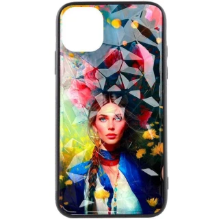 Скляний чохол Prisma Ladies на Apple iPhone 13 Pro Max (6.7") — Peonies