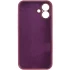 Чехол Silk Full Camera Protective (AA) NO LOGO для Apple iPhone 16 – Бордовый / Plum. Фото 6 из 7