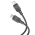 Дата кабель Hoco X101 Assistant 60W Type-C to Type-C (1m) – Black. Фото 2 из 6