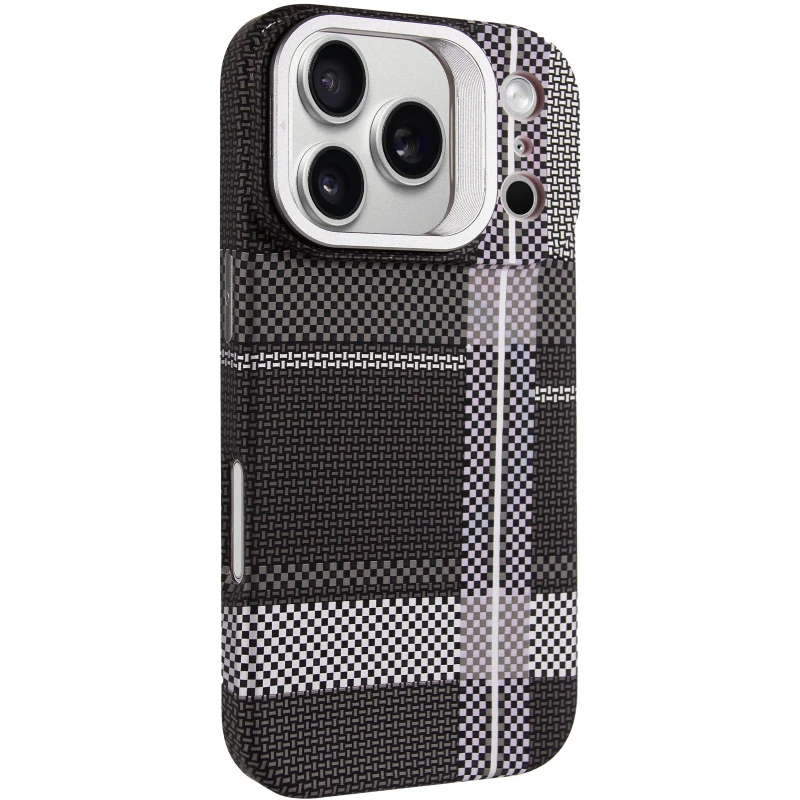 TPU чехол Pixel Craft with MagSafe для Apple iPhone 17 Pro Max (6.9") – Urban Plaid. Фото 2 из 9