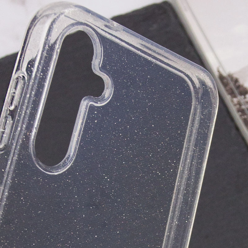 Блискучий силіконовий чохол на Samsung Galaxy A15 4G/5G – Clear. Фото 3 з 7