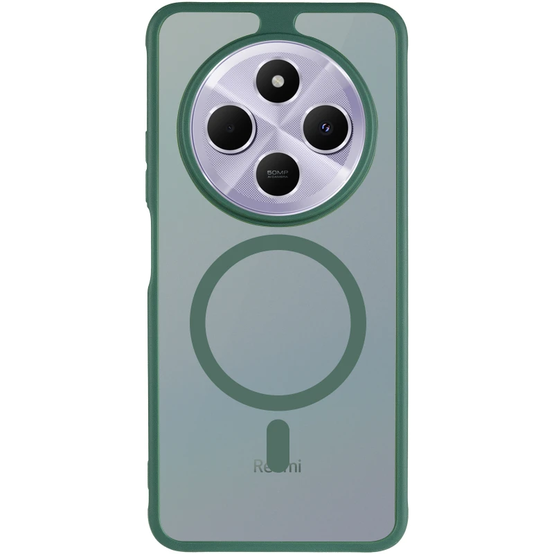 Чехол Bloom with MagSafe для Xiaomi Redmi 14C / Poco C75 – Green. Фото 4 из 8