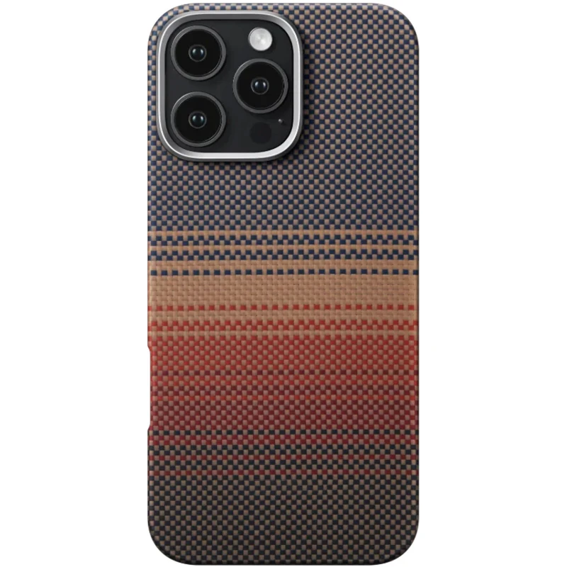 Чохол PC Carbon Protection Slim with MagSafe для Apple iPhone 16 Pro – Red. Фото 2 з 2