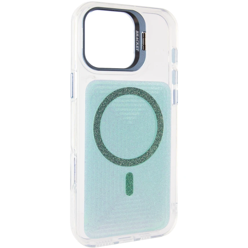 Чохол TPU+PC Jewel Sparkle with MagSafe для Apple iPhone 17 (6.3") – Aqua Blue. Фото 2 з 8