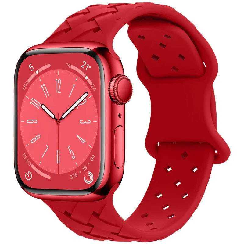 

Ремінець Hoco WA16 Flexible series Apple watch (38/40/41mm) (Big Red)