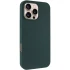 Чохол з закритим низом Silicone Case на Apple iPhone 16 Pro Max – Зелений / Forest green. Фото 3 з 7