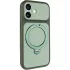 Чехол Ummi Full Camera with Magnetic Fit HQ Ring для Apple iPhone 17 (6.3") – Green. Фото 1 из 8
