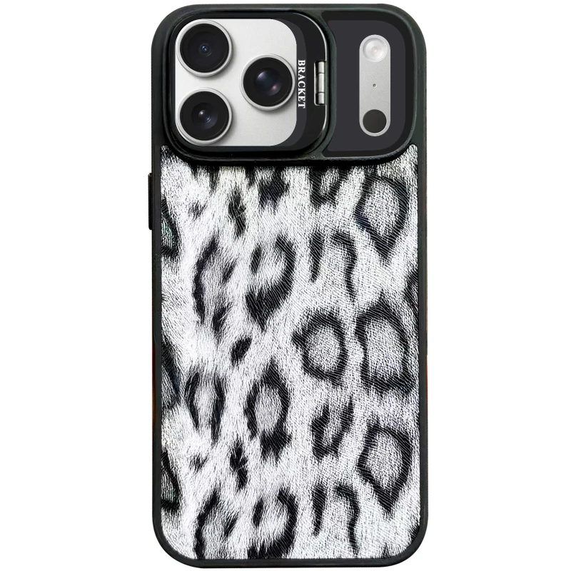 Чохол TPU+PC Wild Leopard with MagSafe and Lens для Apple iPhone 17 Pro (6.3") – Black. Фото 1 з 3