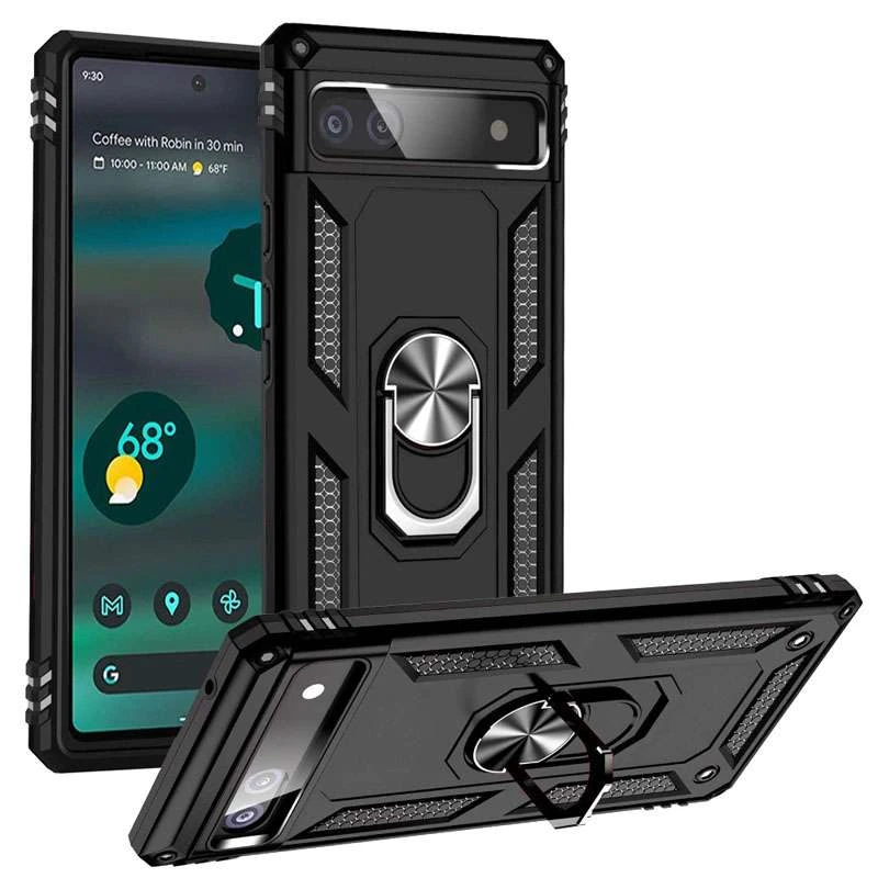 

Протиударний чохол Serge Ring з кільцем на Google Pixel 6a