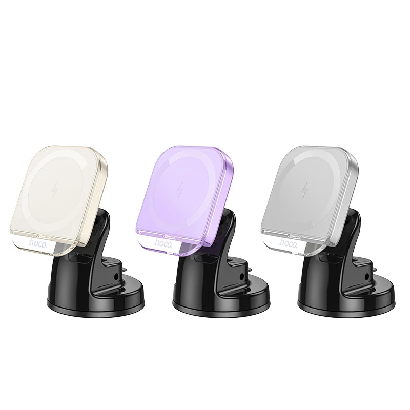 Автотримач з БЗП Hoco HW18 Crystal (center console) фото 1 з 1