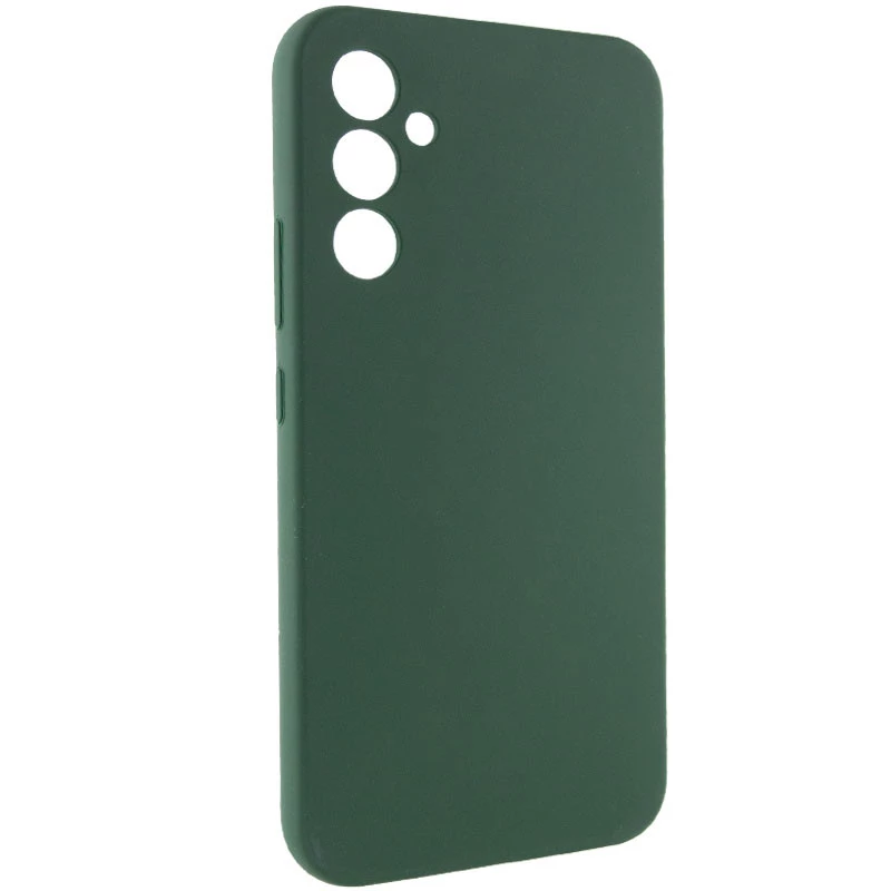 Чохол Silicone Case Lakshmi Premium з закритою камерою на Samsung Galaxy S24+ – Зелений / Cyprus Green. Фото 4 з 13