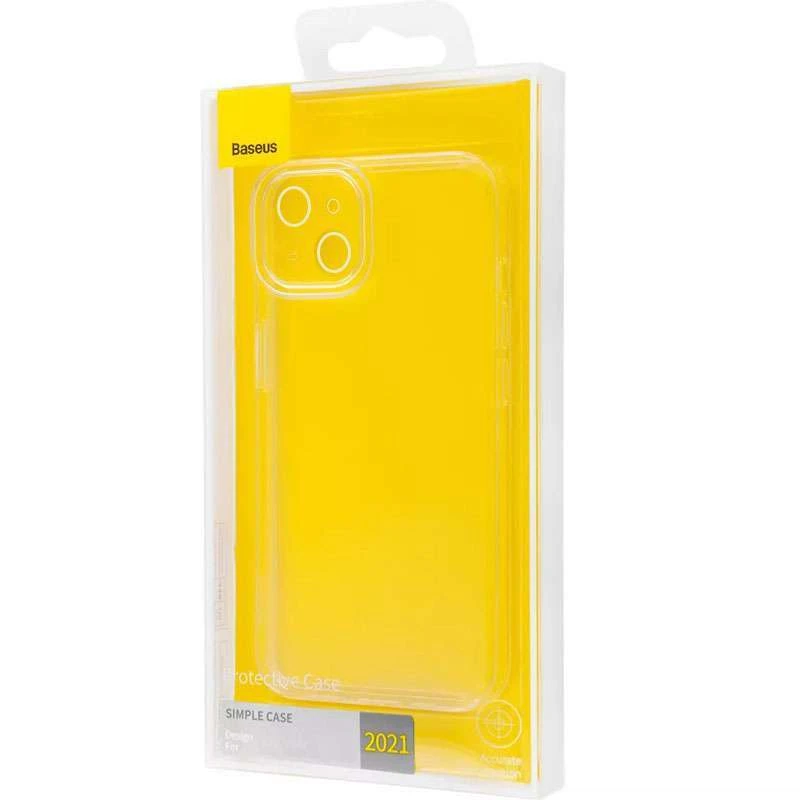 Прозрачный силиконовый чехол Baseus для Apple iPhone 14 Plus (6.7") – Прозрачный. Фото 5 из 5