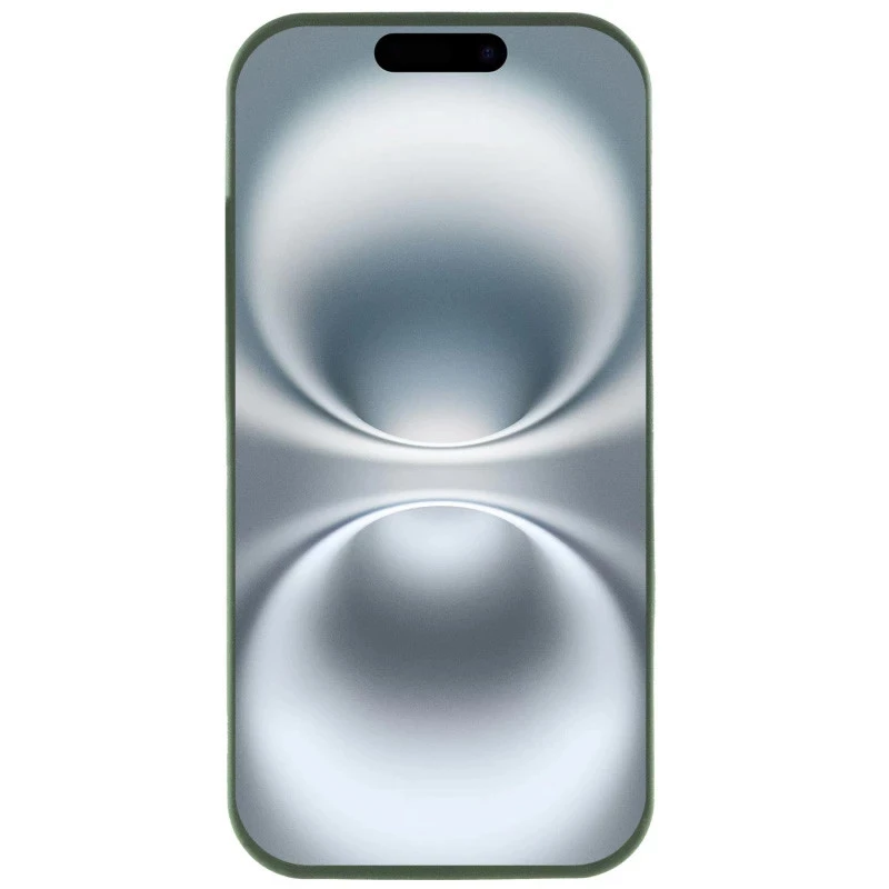 Чохол Silicone Case з захистом камери на Apple iPhone 17e (6.1") – Зелений / Cyprus Green. Фото 2 з 4