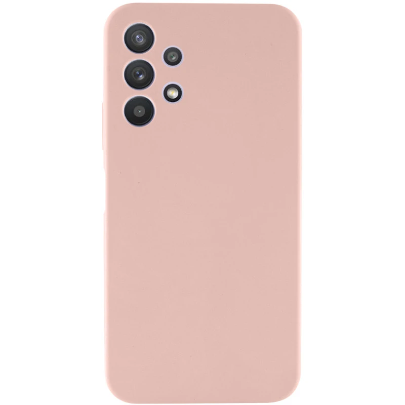 Чехол Silicone Case Lakshmi Premium з закритою камерою на Samsung Galaxy A32 (A325F) 4G – Розовый / Pink Sand. Фото 2 из 6