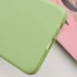 Цветной силиконовый чехол с защитой камеры для Oppo Reno 8T 4G – Фисташковый. Фото 9 из 9