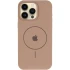 Чохол Silicone Case Full Protective (AA) V2 with MagSafe для Apple iPhone 17 (6.3") – Бежевий / Desert Gold. Фото 3 з 6