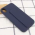 Чохол Silicone Case з тримачем на Apple iPhone XS Max (6.5") – Темно-синій / Midnight blue. Фото 5 з 5