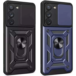 Ударопрочный чехол Serge Ring с защитой камеры для Samsung Galaxy S23