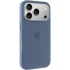 Чохол Silicone case (AAA) with Magsafe and Animation для Apple iPhone 17 Pro Max (6.9") – Anchor Blue. Фото 2 з 7