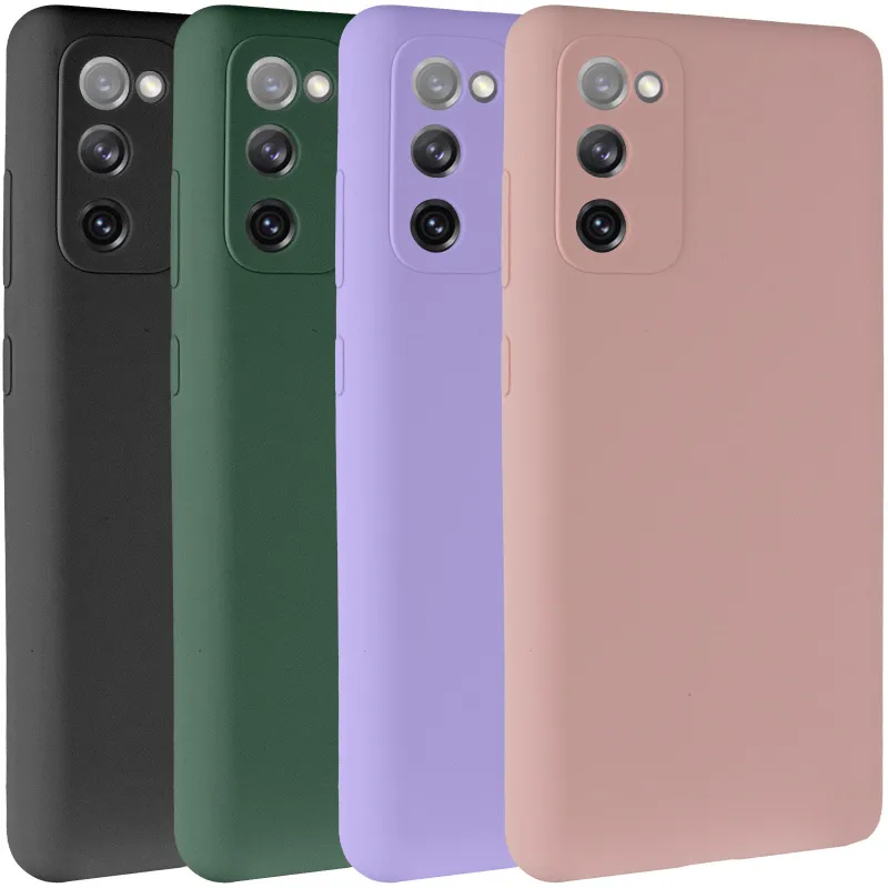 Чохол Silicone Case Lakshmi Premium із закритою камерою для Samsung Galaxy S20 FE фото 1 з 3