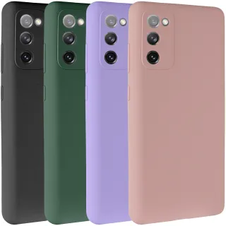 Чехол Silicone Case Lakshmi Premium з закритою камерою на Samsung Galaxy S20 FE