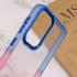 Силиконовый чехол фреш для Xiaomi Redmi Note 11 Pro 4G/5G – Розовый / Синий. Фото 6 из 6