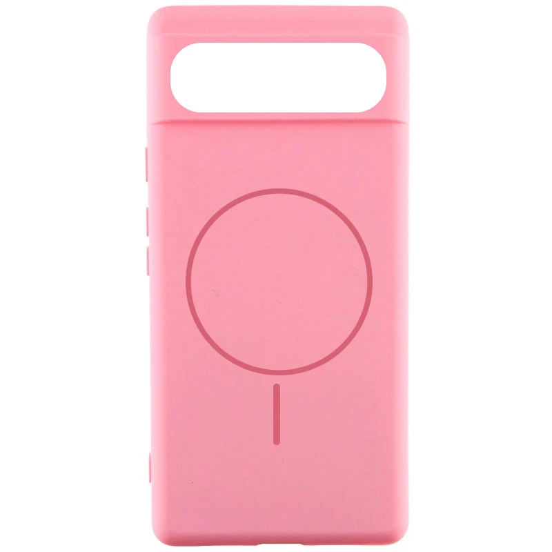 Силиконовый чехол Lakshmi MagFit для Google Pixel 9 Pro – Розовый / Light pink. Фото 1 из 4