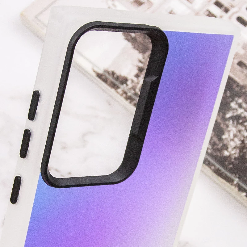 Светящийся чехол в темноте на Samsung Galaxy S22 Ultra – Pink / Purple. Фото 4 из 6