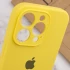 Чехол Silicone Case с защитой камеры для Apple iPhone 13 Pro Max (6.7") – Желтый / Yellow. Фото 16 из 18