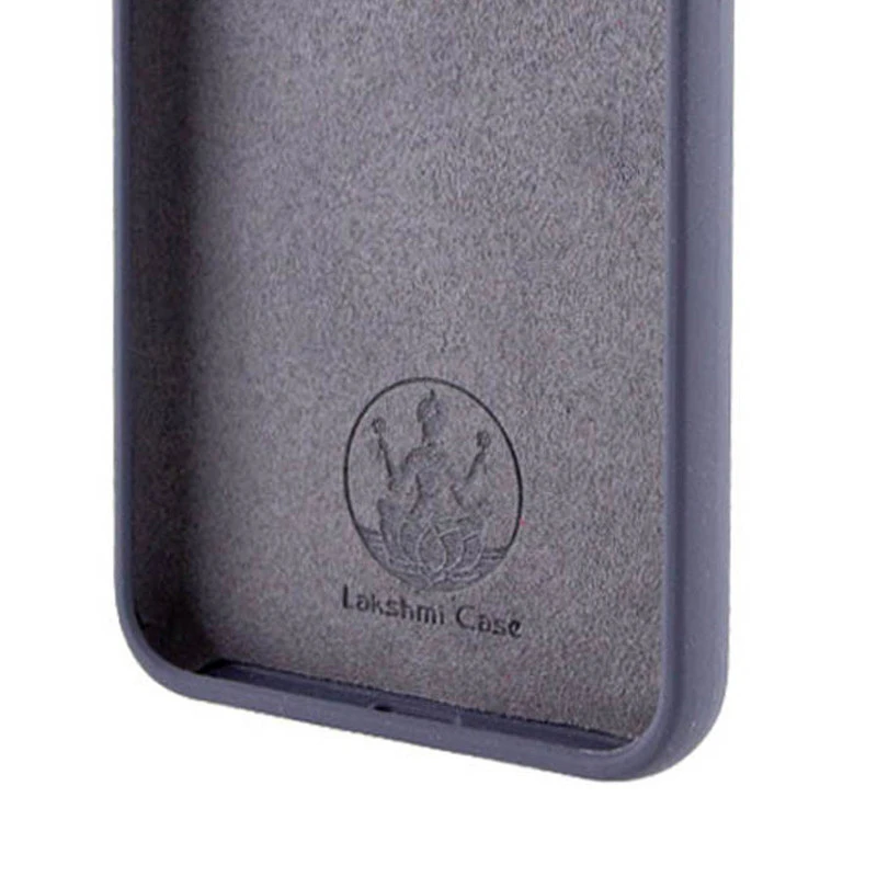 Чохол Silicone Case Lakshmi Premium із закритою камерою для Xiaomi Redmi Note 9s / Note 9 Pro / Note 9 Pro Max – Сірий / Dark Gray. Фото 4 з 5