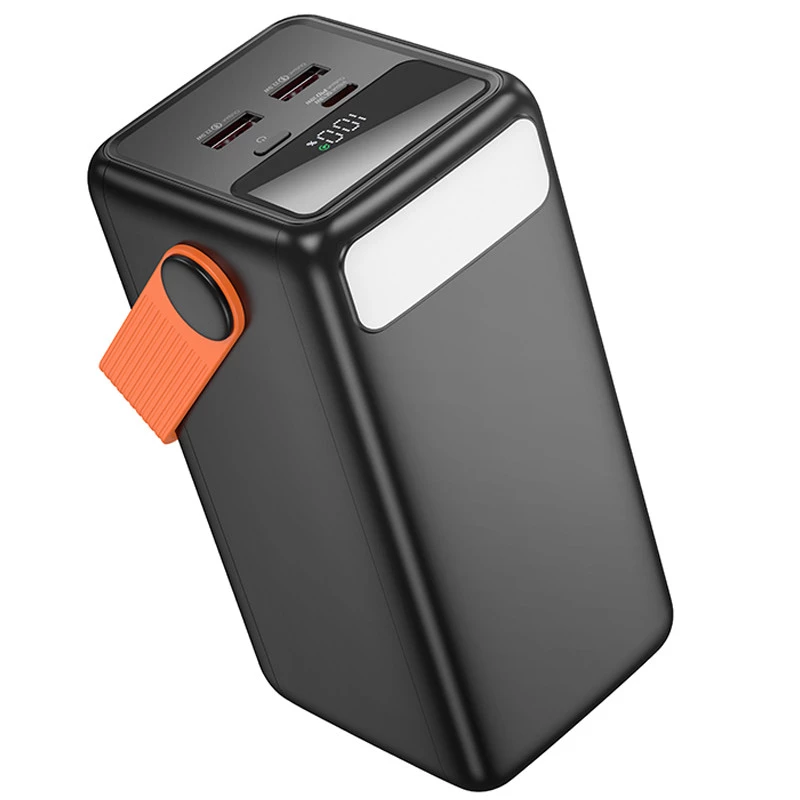 Портативное ЗУ Power Bank BOROFONE BJ66B Magnifico 22.5W+PD20W 60000 mAh – Black. Фото 3 из 8