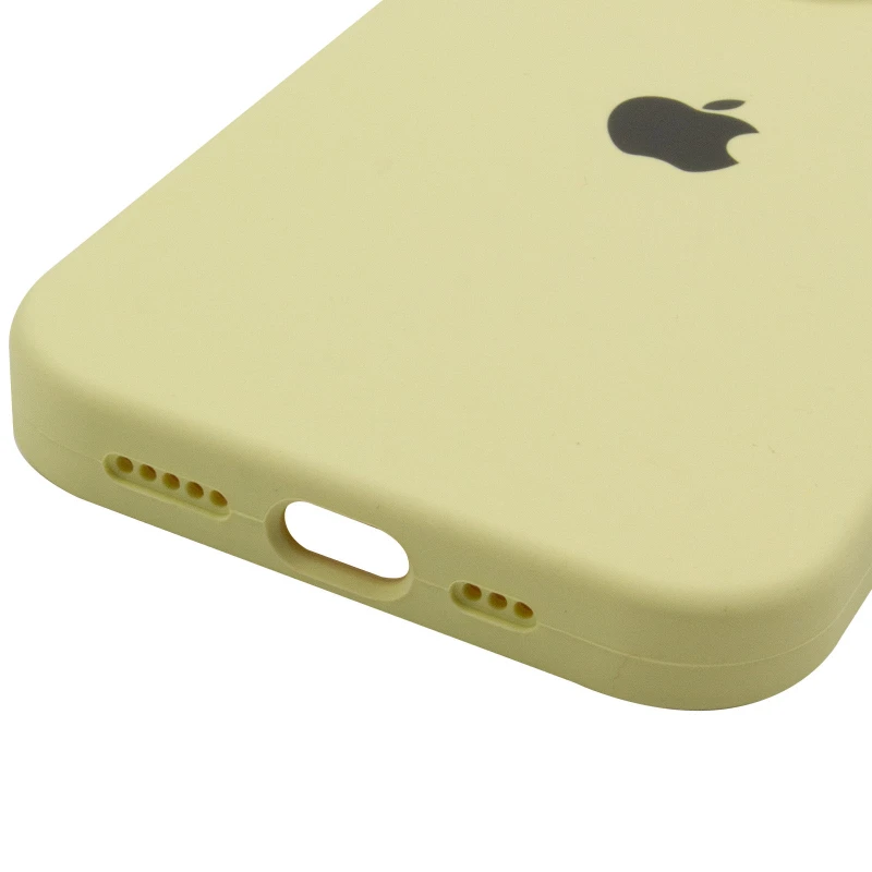 Чохол Silicone Case з захистом камери на Apple iPhone 13 Pro Max (6.7") – Жовтий / Mellow Yellow. Фото 9 з 13