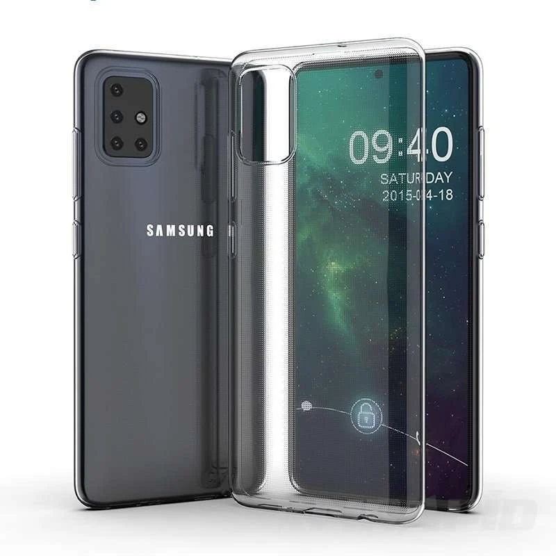

Ультратонкий силіконовий чохол 1,5 мм на Samsung Galaxy A51