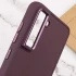 TPU чохол Bonbon з металевими кнопками на Samsung Galaxy S23 – Бордовий / Plum. Фото 10 з 11