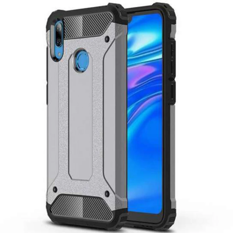 

Противоударный чехол с усиленными углами Immortal для Xiaomi Redmi Note 7 / Note 7 Pro / Note 7s (Металл / Gun Metal), Метал / gun metal
