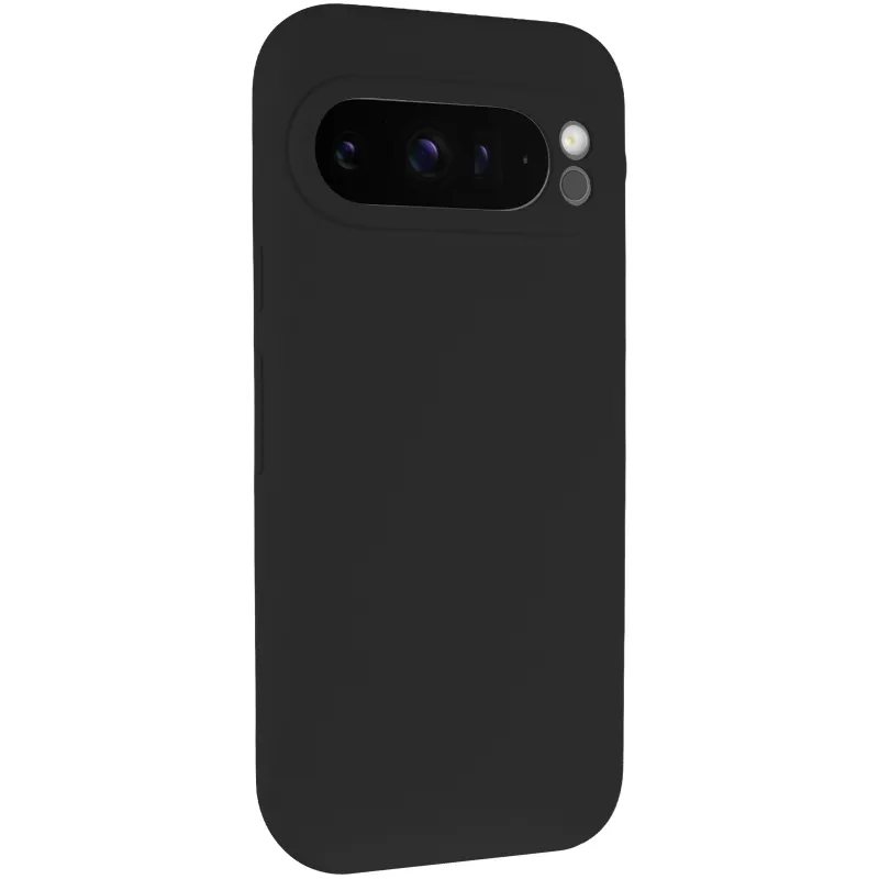 Чохол Silicone Case Lakshmi Premium із закритою камерою для Google Pixel 9 Pro XL – Чорний / Black. Фото 1 з 9