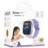 Дитячий cмарт-годинник Hoco Y108 4G with call function – Purple. Фото 3 з 3