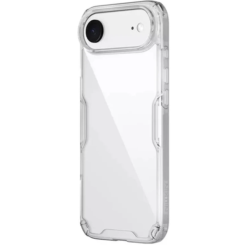 Силиконовый чехол Nillkin с усиленной защитой углов для Apple iPhone 17 Air (6.5") – Бесцветный (прозрачный). Фото 3 Силиконовый чехол Nillkin с усиленной защитой углов для Apple iPhone 17 Air (6.5") – Бесцветный (прозрачный). Фото 3 из 7