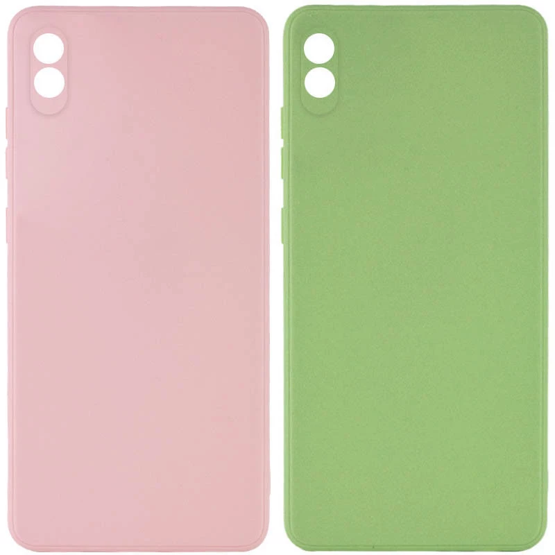 Кольоровий силіконовий чохол із захистом камери на Xiaomi Redmi 9A фото 1 з 1