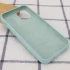 Чохол Silicone Case з закритим низом на Apple iPhone 12 Pro Max (6.7") – Бірюзовий / Turquoise. Фото 3 з 3