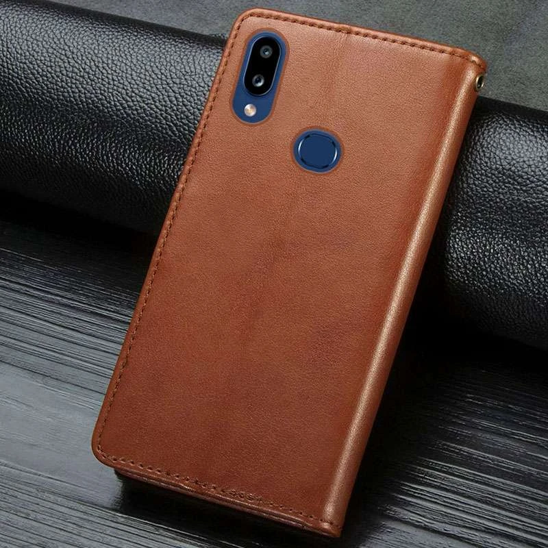 Чохол-книжка GETMAN Gallant  на Samsung Galaxy A10s – Коричневий. Фото 5 з 5