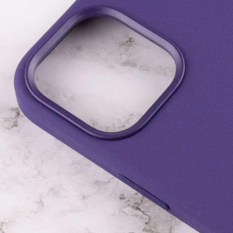 Чохол Silicone case Premium з Magsafe та анімацією на Apple iPhone 12 – Фіолетовий / Amethyst. Фото 6 з 7