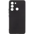 Чохол Silicone Case Lakshmi Premium з закритою камерою на TECNO Spark 8C – Чорний / Black. Фото 1 з 3