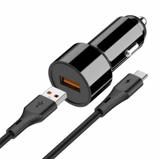 АЗУ Amaya ACC-13C QC3.0 20W (1USB-A) + кабель USB to Type-C фото 1 из 1