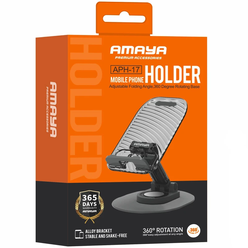 Подставка для телефона Amaya APH-17 – Black. Фото 2 из 2