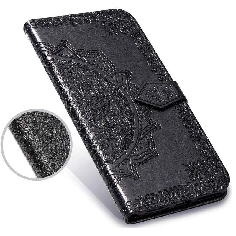 Шкіряний чохол-книжка Art Case з візитницею для Xiaomi Redmi 6 – Чорний. Фото 6 з 6