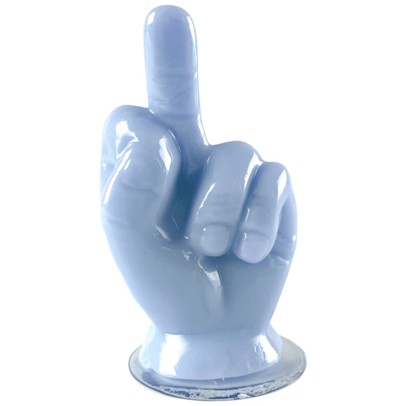 Антистрес-сквіш іграшка жест "F*ck" – Blue. Фото 1 з 1