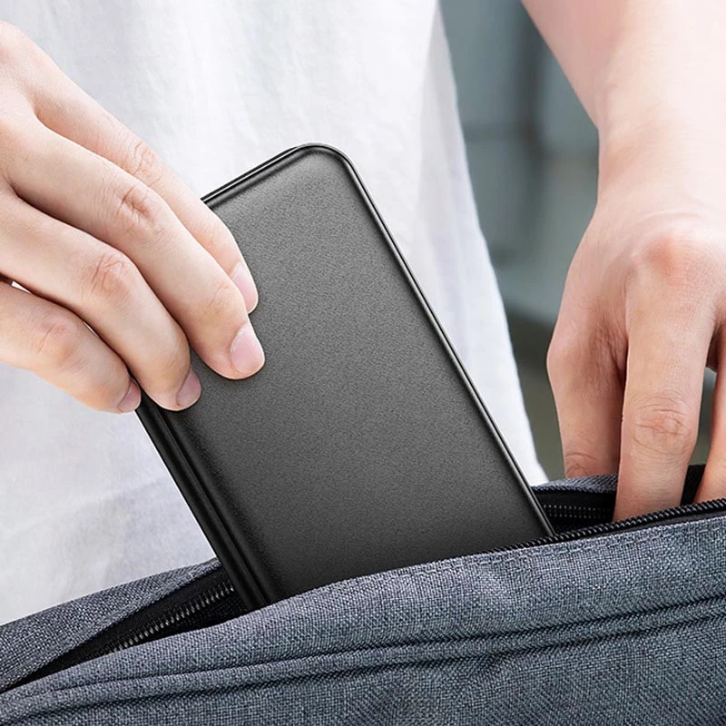 БЗУ Hoco CQ13 Triumph 3in1 travel folding – Black. Фото 8 из 8